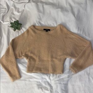 Like New, Taupe, Crop Sweater, Small